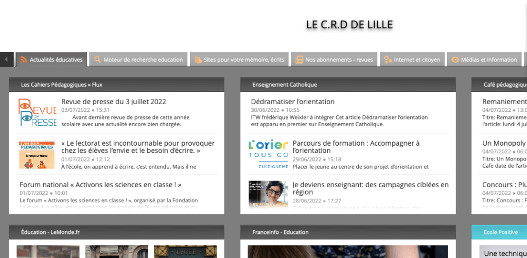 IFP - veille -CRD