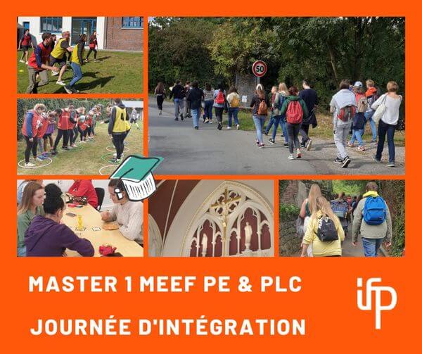 IFP HDF journée d'intégration des Master M1 MEEF PE & PLC