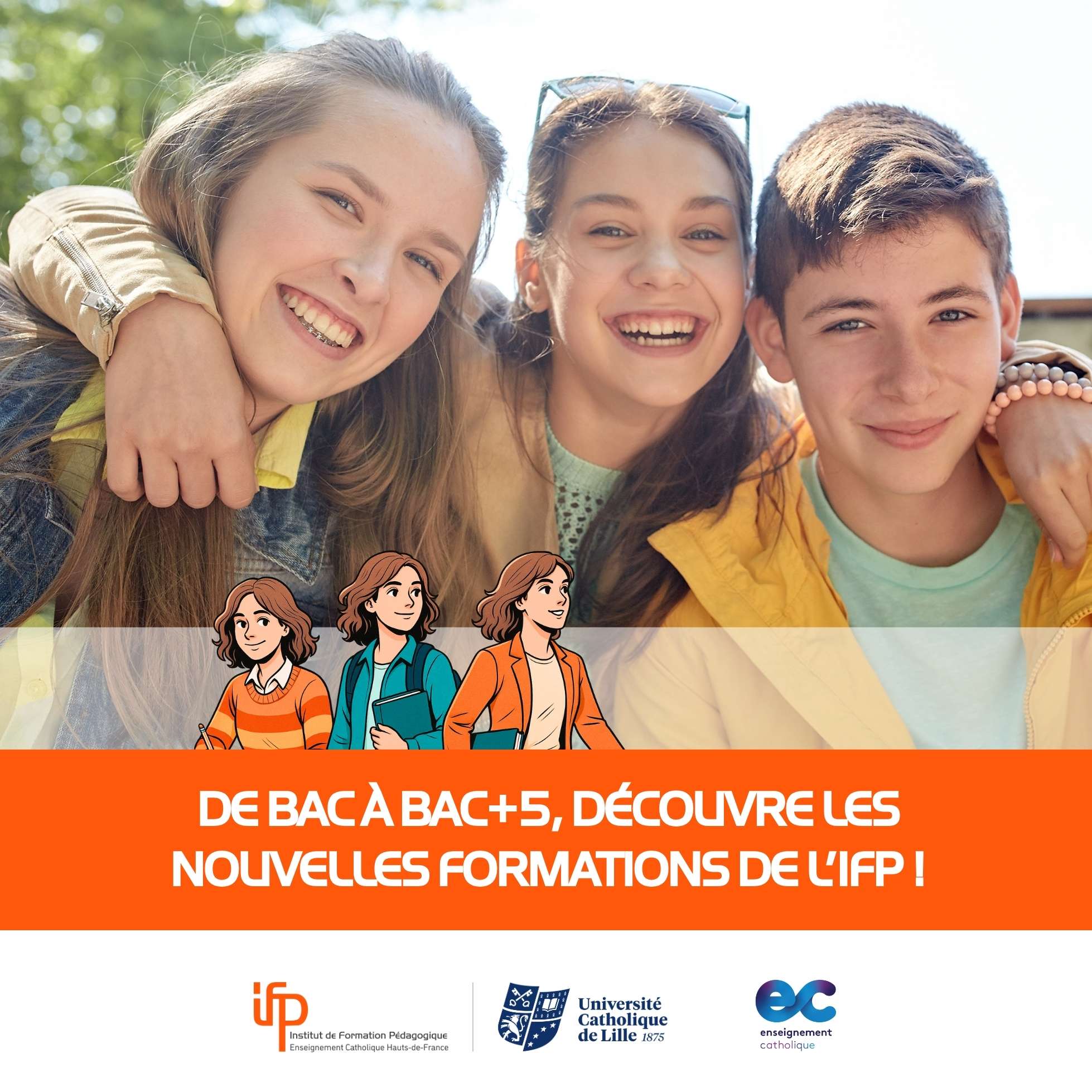 Découvre les nouvelles formations IFP pour devenir professeur et préparer les concours à Bac +3 !