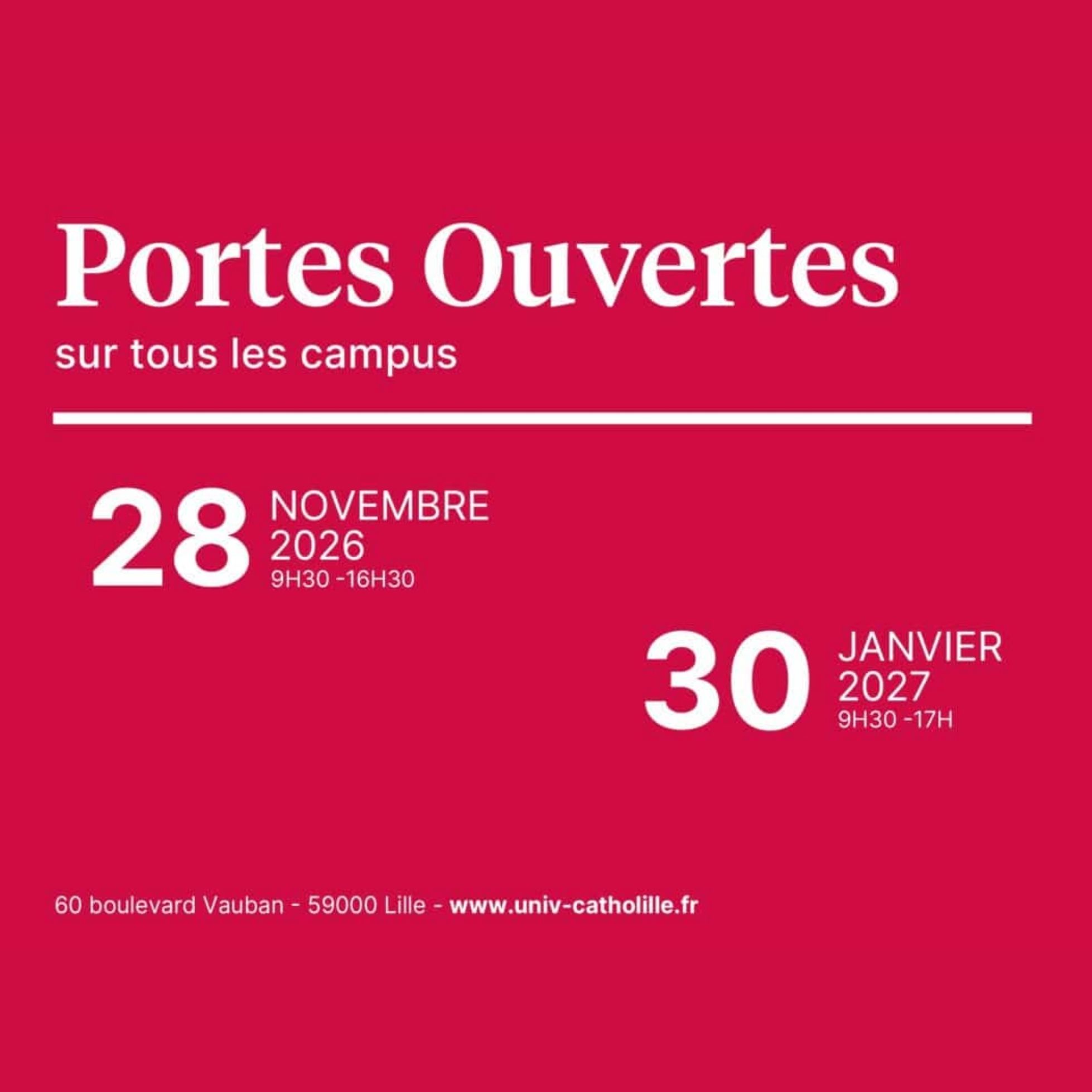 Portes ouvertes IFP 2026-2027